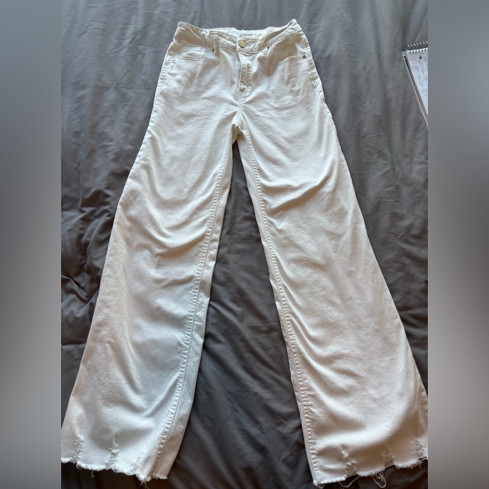 Risen Women’s White Denim Jeans